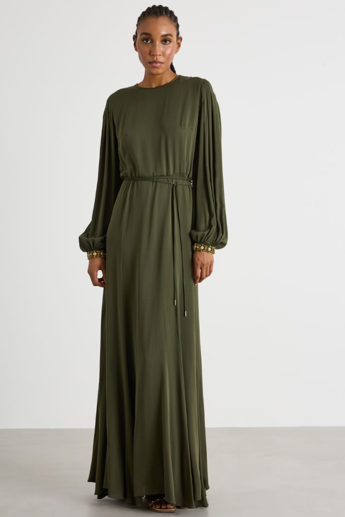 Crystal-embroidered maxi dress Intrend - 2