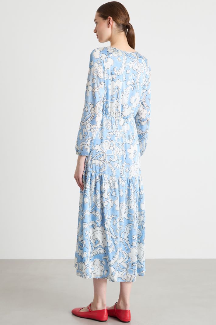 Flounced dress Intrend - 4