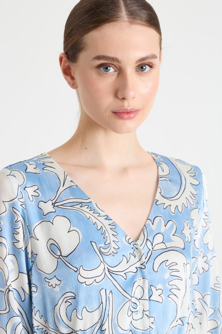 Flounced dress Intrend - 3