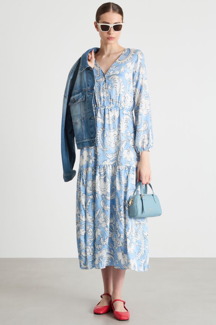 Flounced dress Intrend