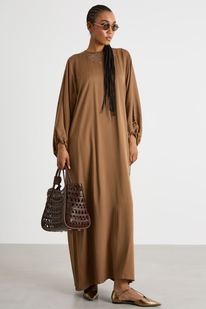 Micro-diamanté maxi dress Intrend