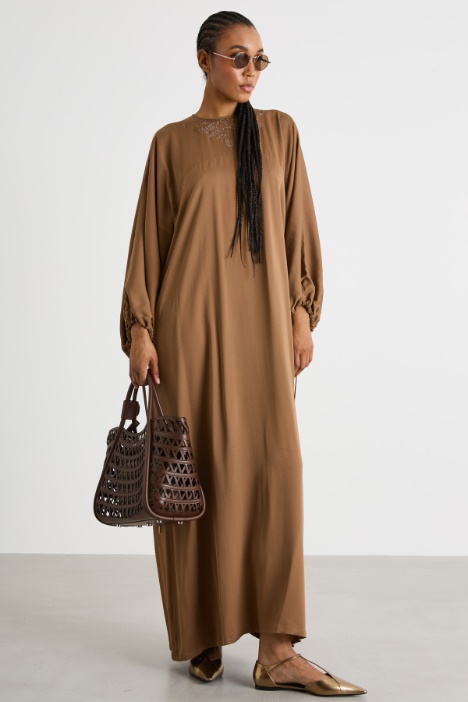 Micro-diamanté maxi dress Intrend