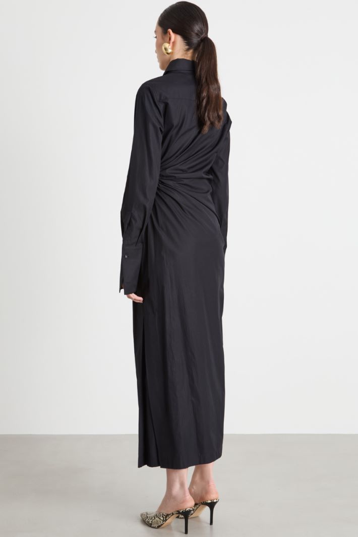 Ruched fitted dress Intrend - 4