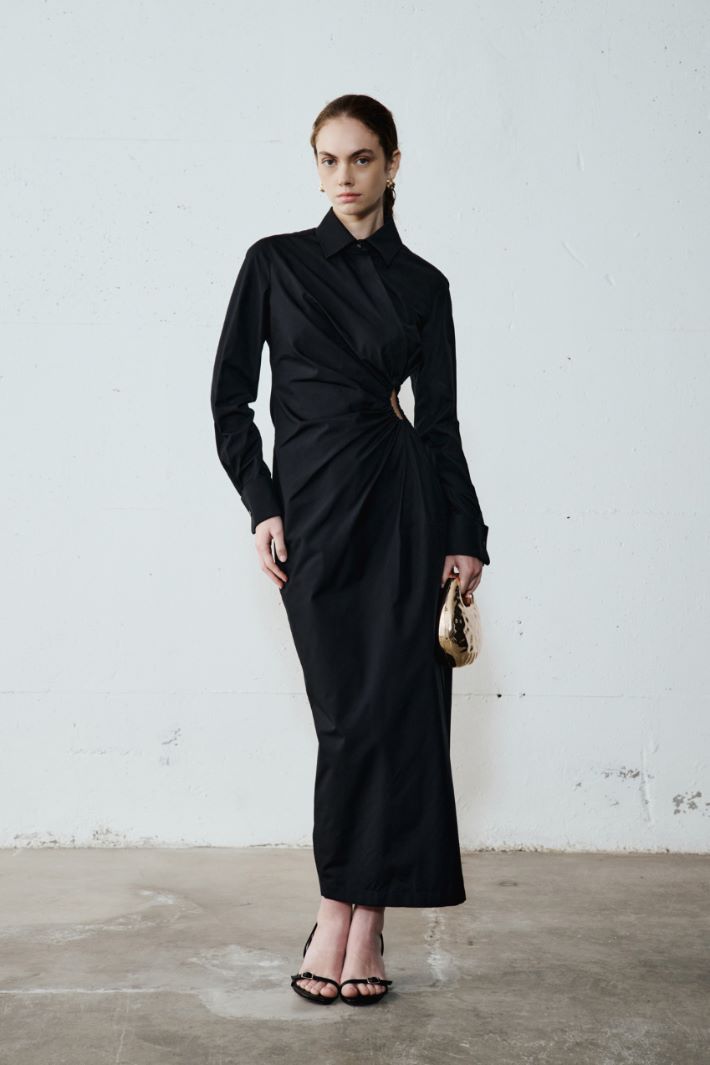 Ruched fitted dress Intrend - 5