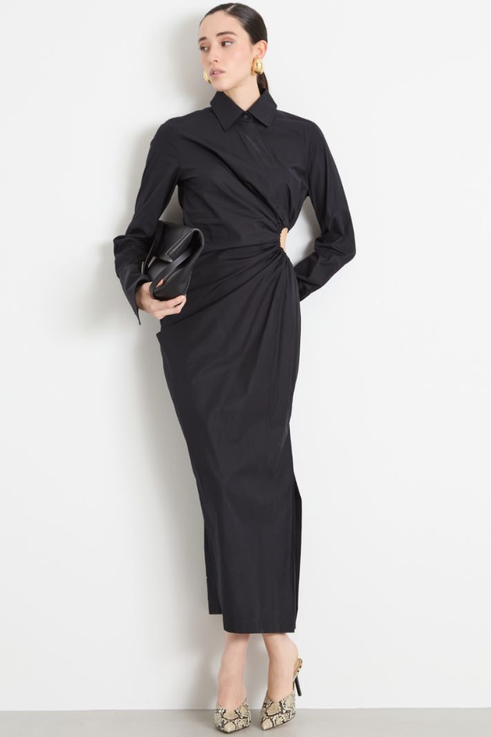 Ruched fitted dress Intrend