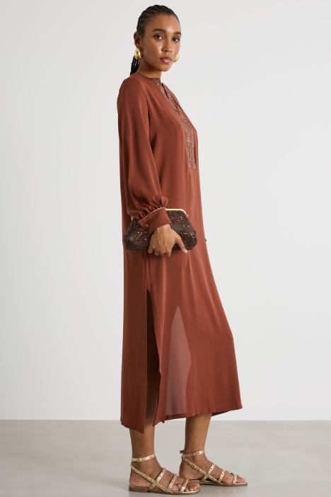 Abito a tunica con microstrass Intrend