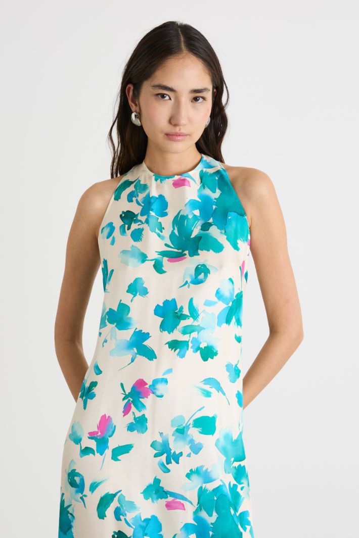 Maxi abito in twill Intrend - 3