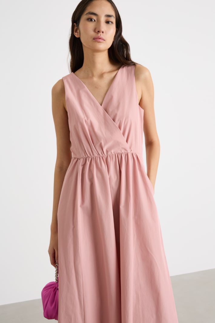 Taffeta maxi dress Intrend - 3