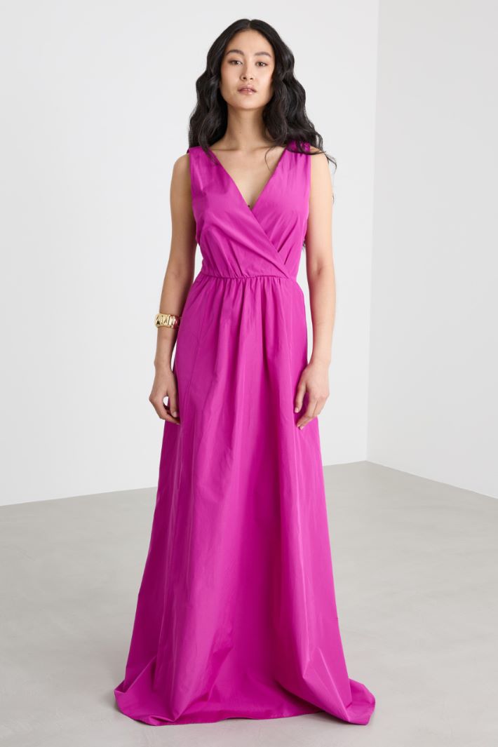 Taffeta maxi dress Intrend - 2