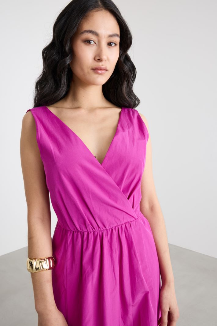 Taffeta maxi dress Intrend - 3