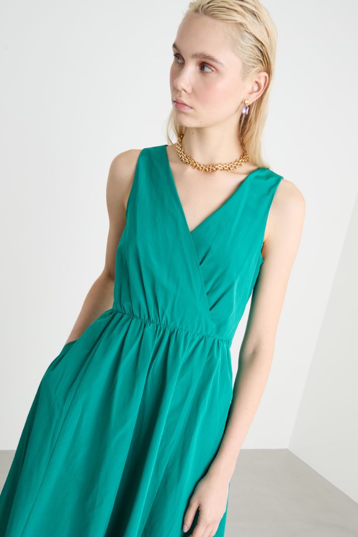 Taffeta maxi dress Intrend - 3