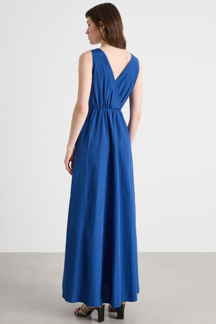 Maxi dress in taffettà Intrend - 4