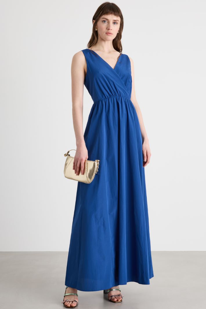Maxi dress in taffettà Intrend