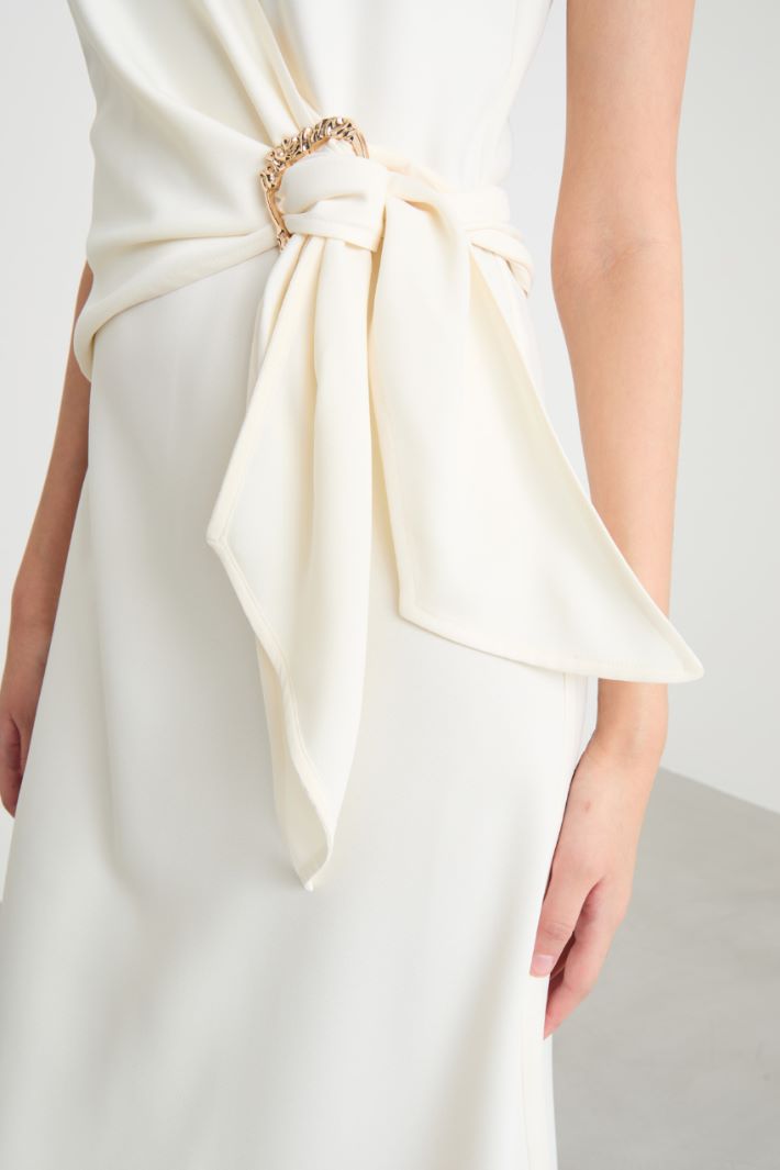 Long satin dress Intrend - 3