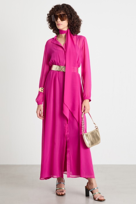 Georgette shirt dress Intrend