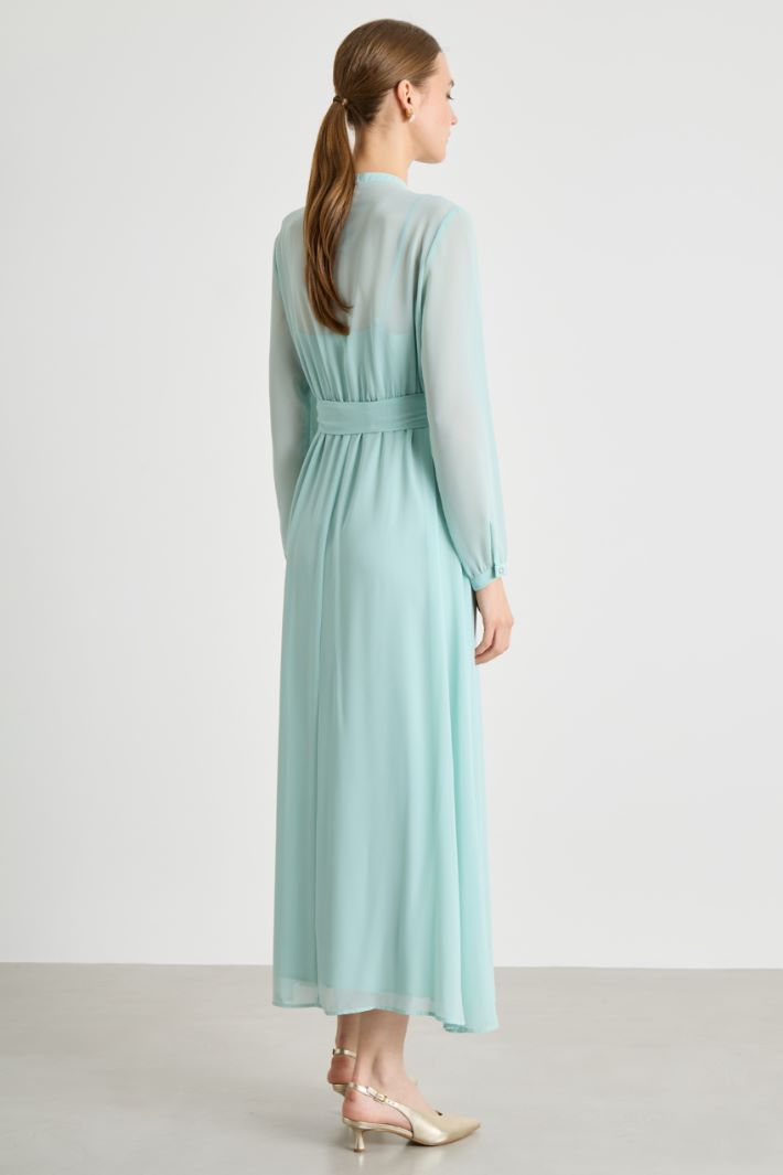 Georgette shirt dress Intrend - 4