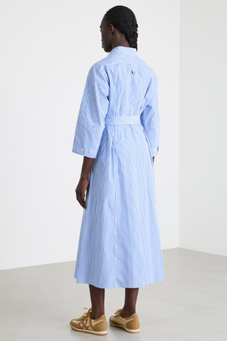 Abito chemisier in popeline