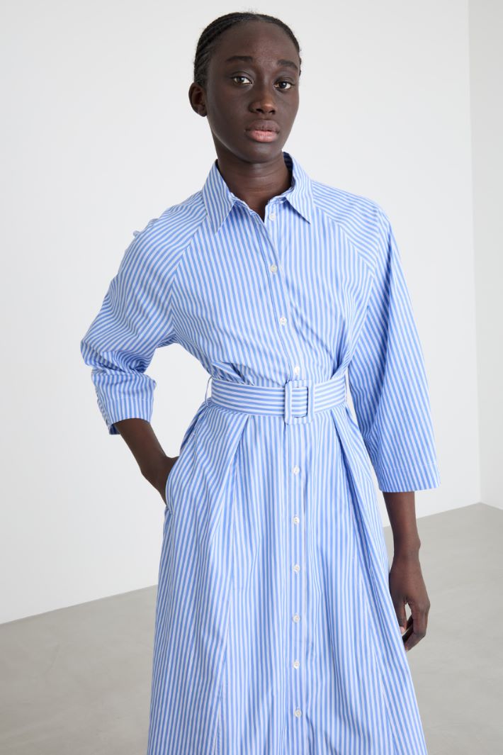 Abito chemisier in popeline Intrend - 3