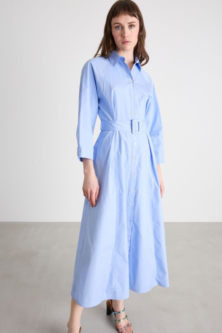 Abito chemisier in popeline Intrend - 2