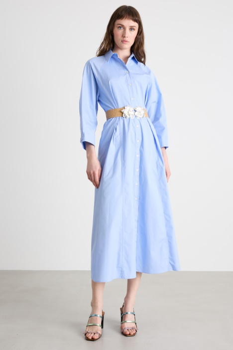 Abito chemisier in popeline Intrend