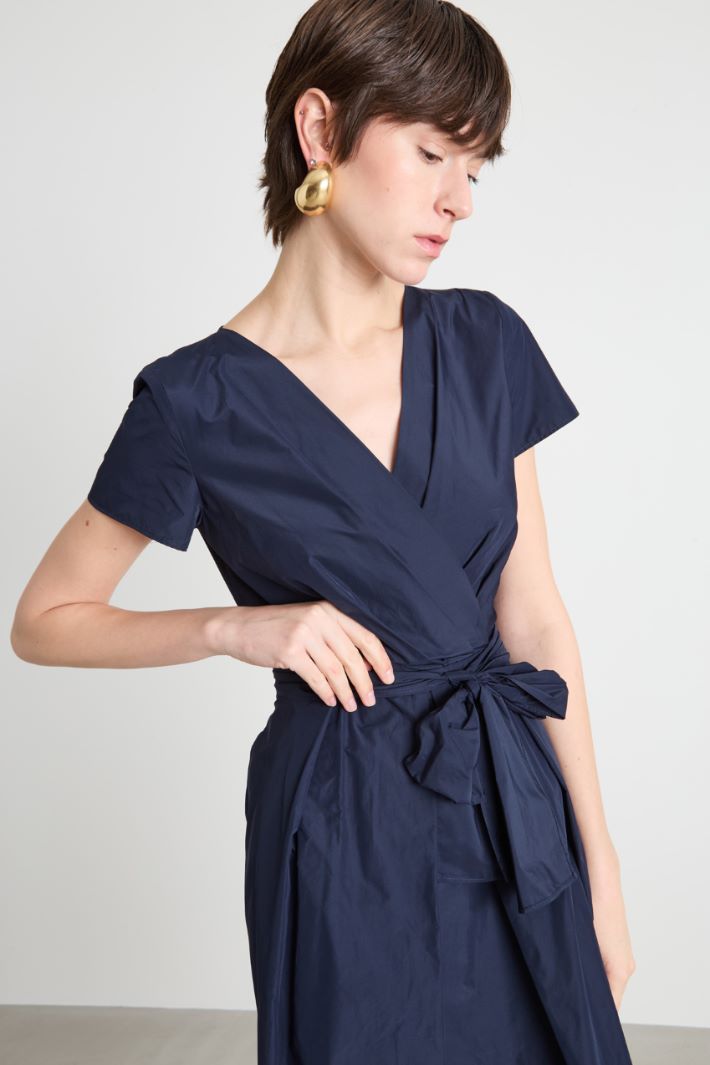 Taffeta wrap dress Intrend - 3