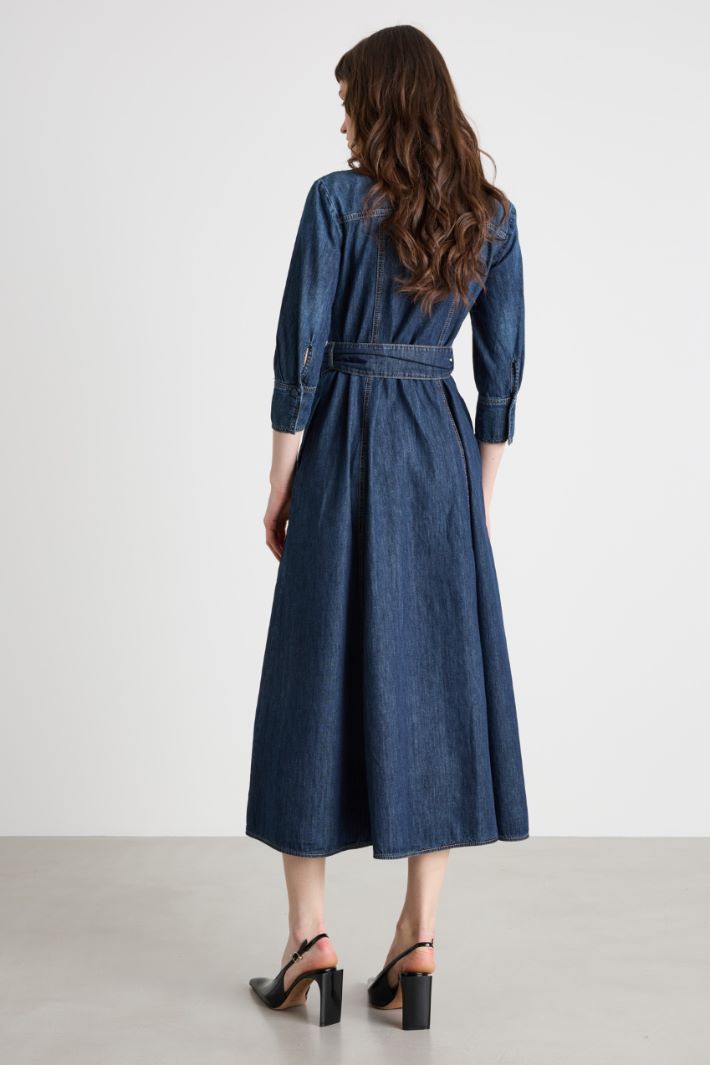 Abito con cintura Intrend - 4