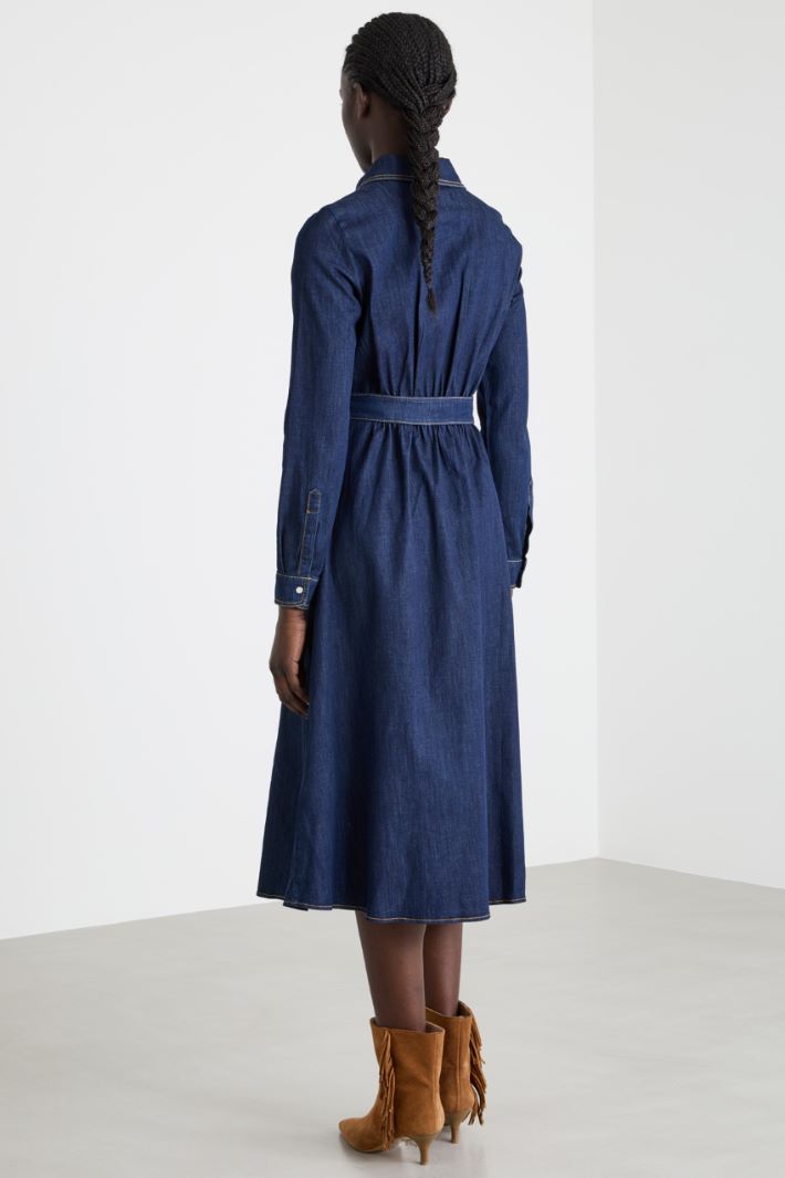 Abito con cintura Intrend - 4