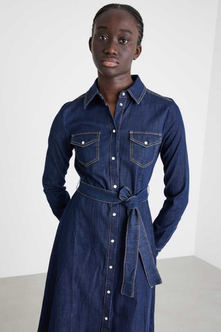 Abito con cintura Intrend - 3