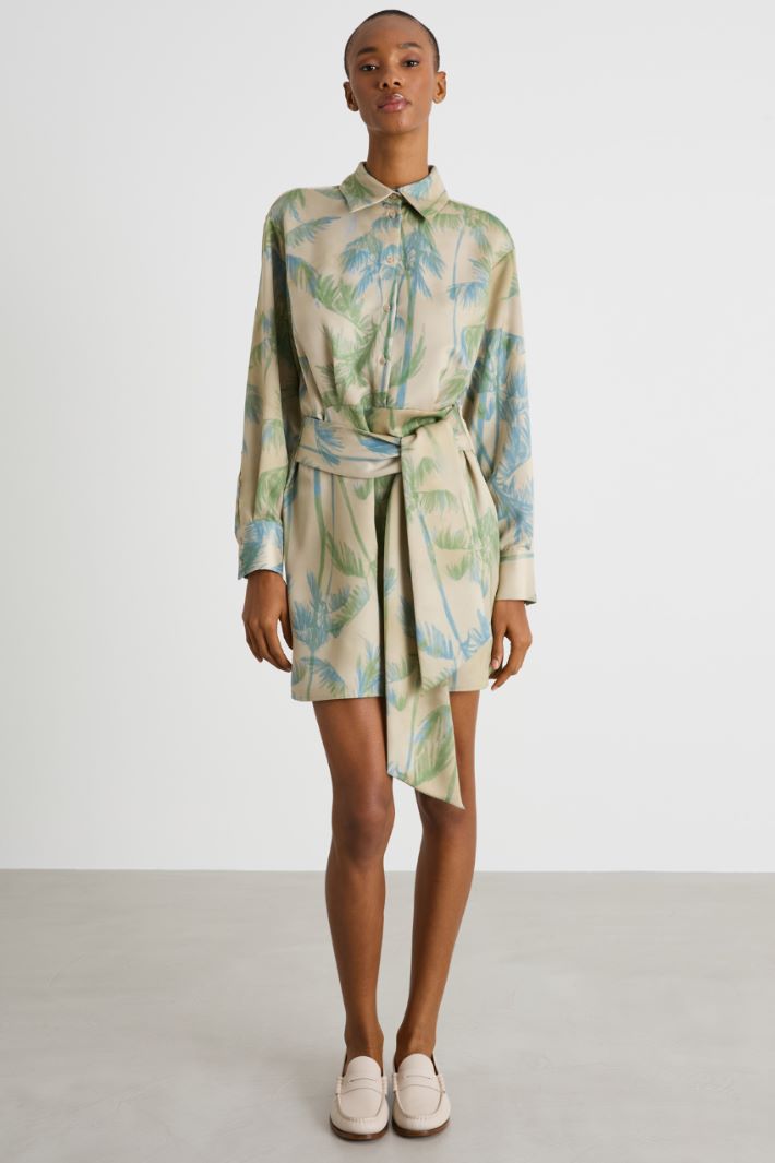 Satin dress Intrend - 2