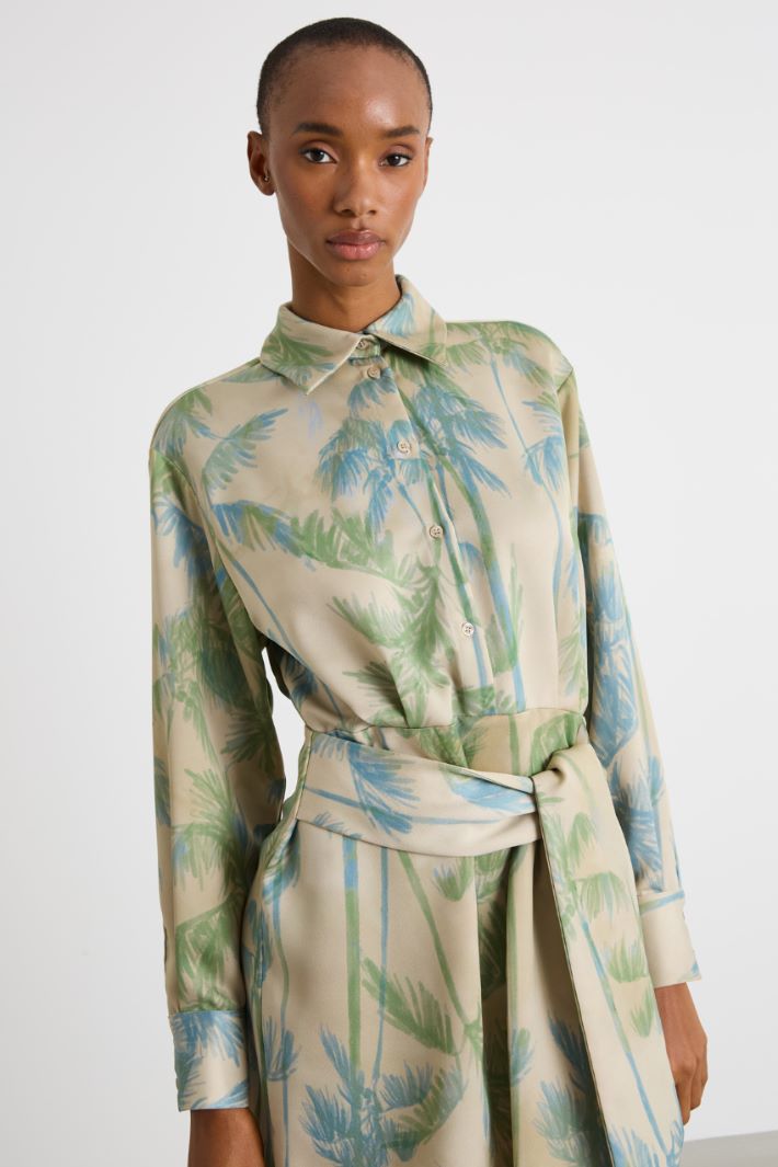 Satin dress Intrend - 3