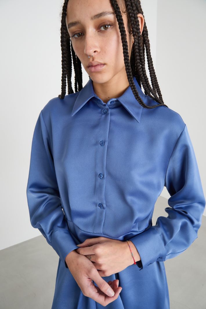 Satin dress Intrend - 3