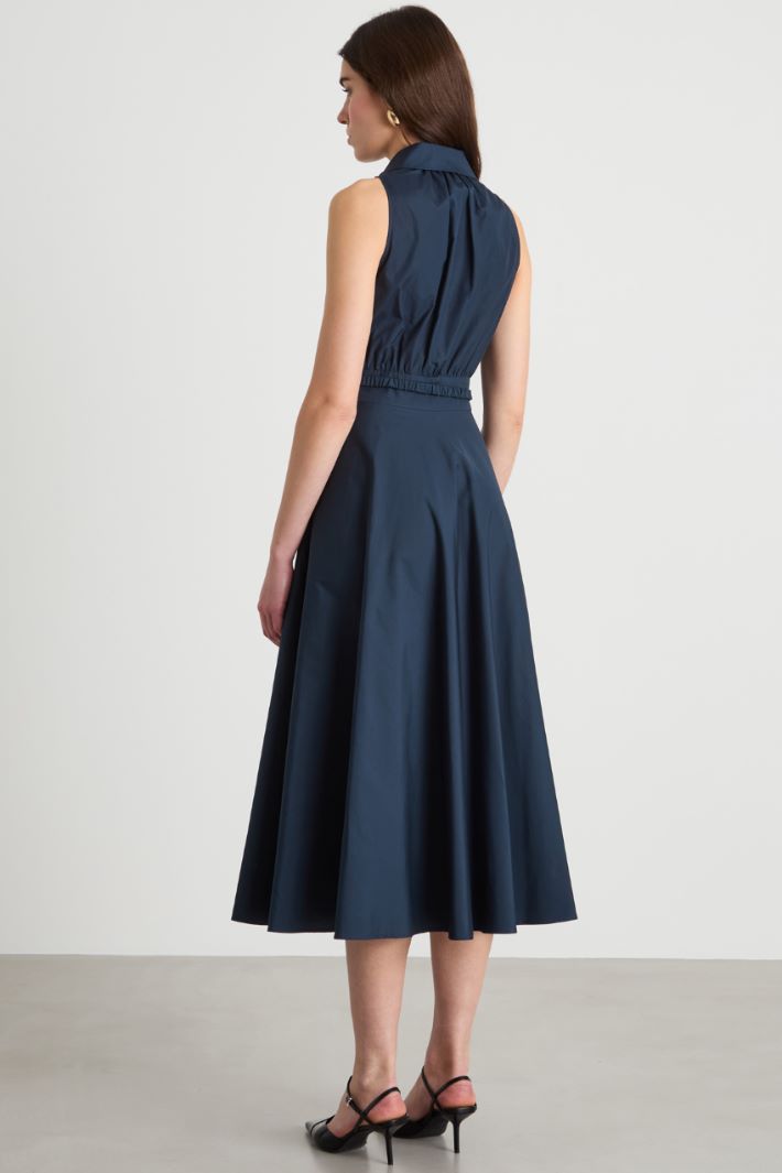 Sleeveless shirt dress Intrend - 4