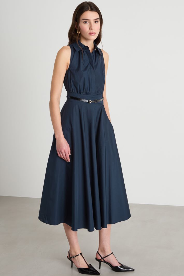 Sleeveless shirt dress Intrend - 2