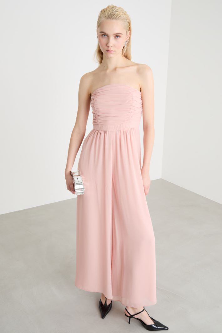 Georgette jumpsuit with shrug Intrend - 2