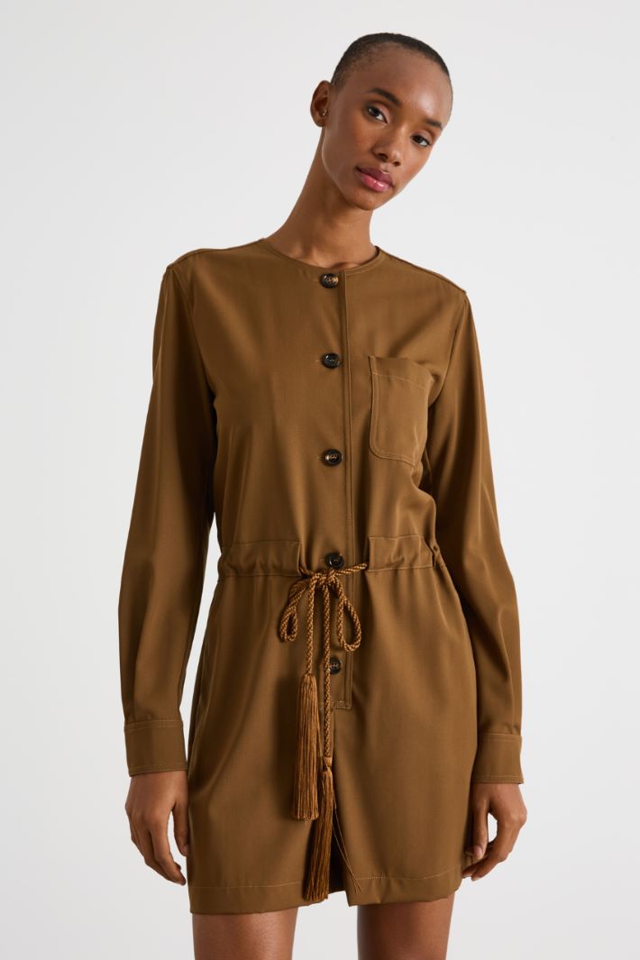 Gabardine playsuit Intrend - 2