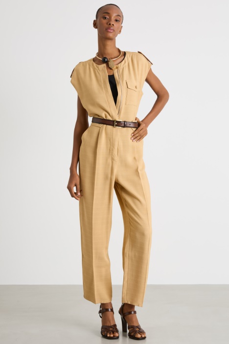 Fluid viscose jumpsuit Intrend