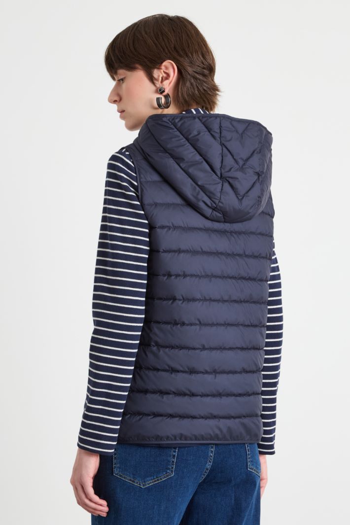 Hooded padded gilet Intrend - 4