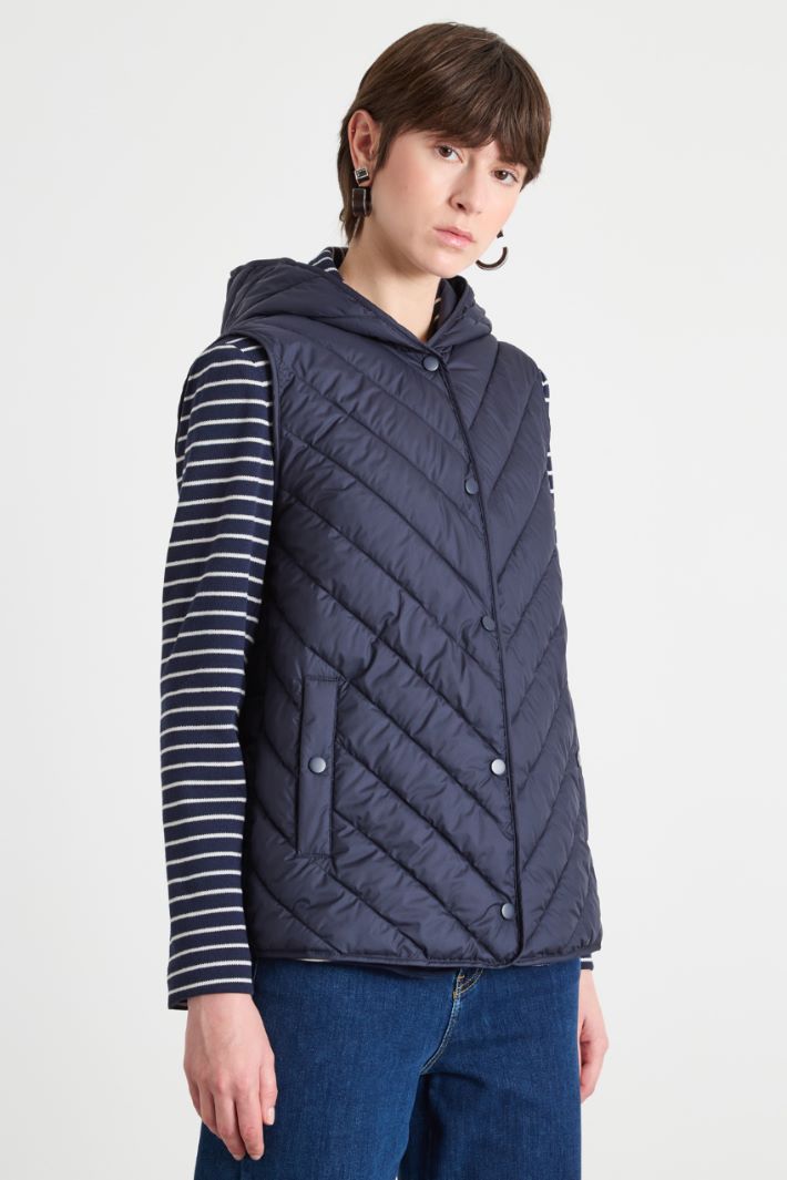 Hooded padded gilet Intrend - 2