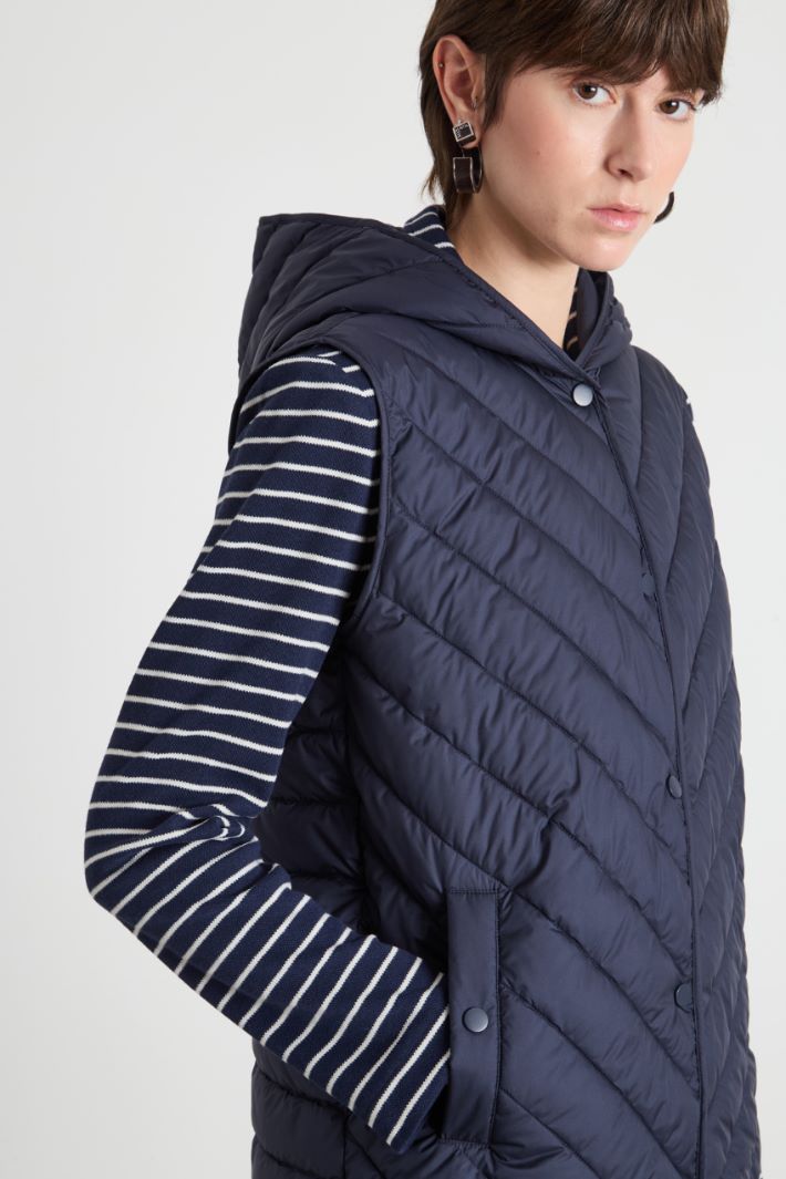 Hooded padded gilet Intrend - 3