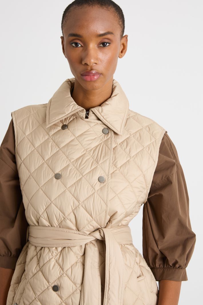 Gilet doppiopetto imbottito Intrend - 3