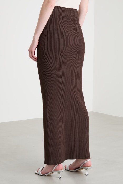 Gonna lunga in maglia