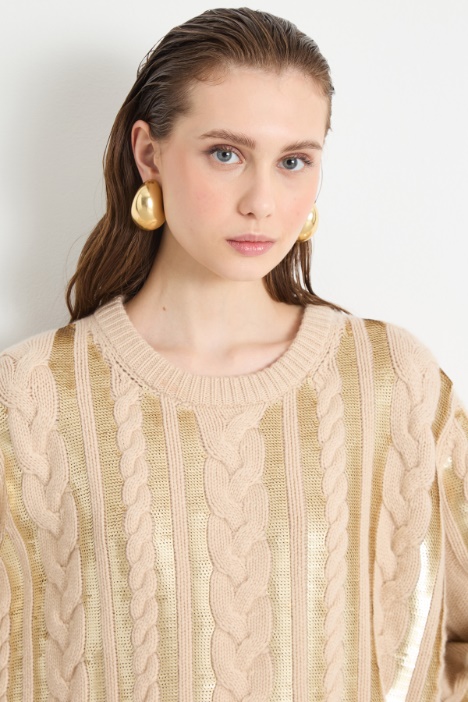 Abito corto in maglia