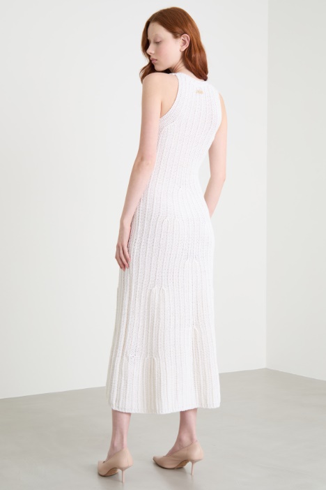 Maxi abito in maglia