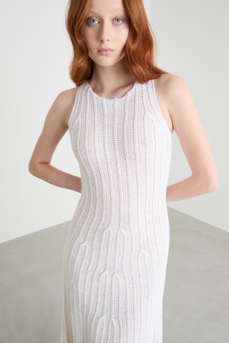 Maxi abito in maglia