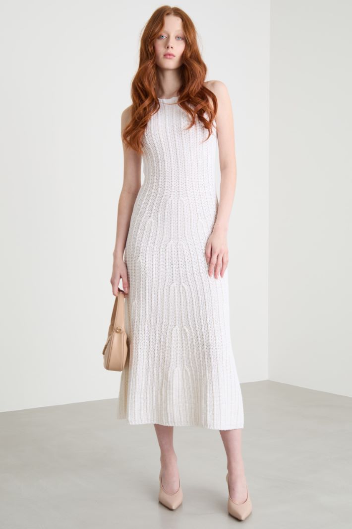 Maxi abito in maglia Intrend