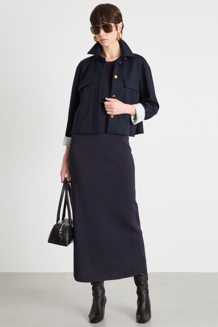 Knitted sheath dress Intrend