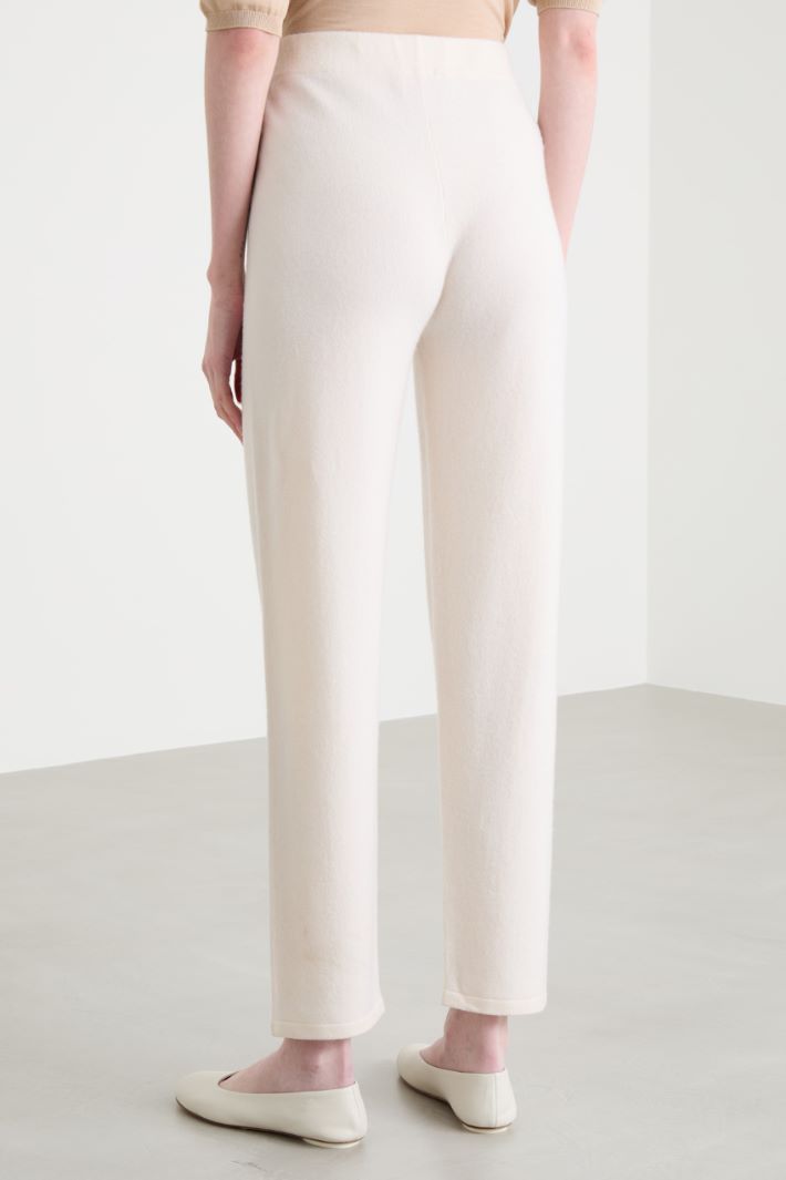 Knitted cashmere trousers Intrend - 4
