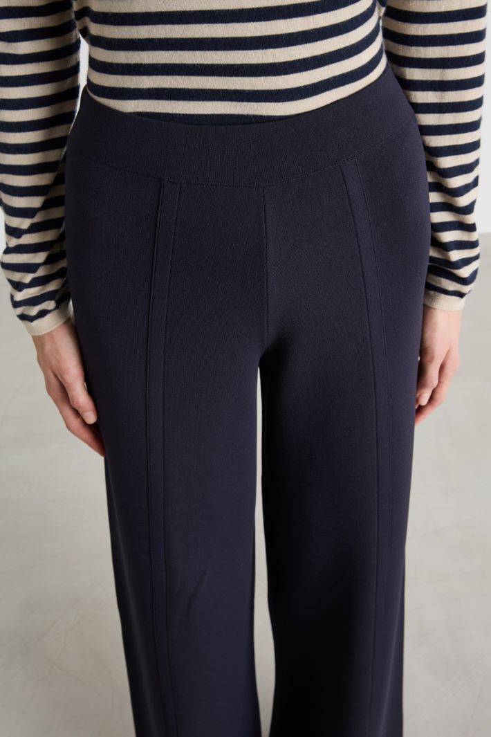 Knit palazzo trousers Intrend - 3