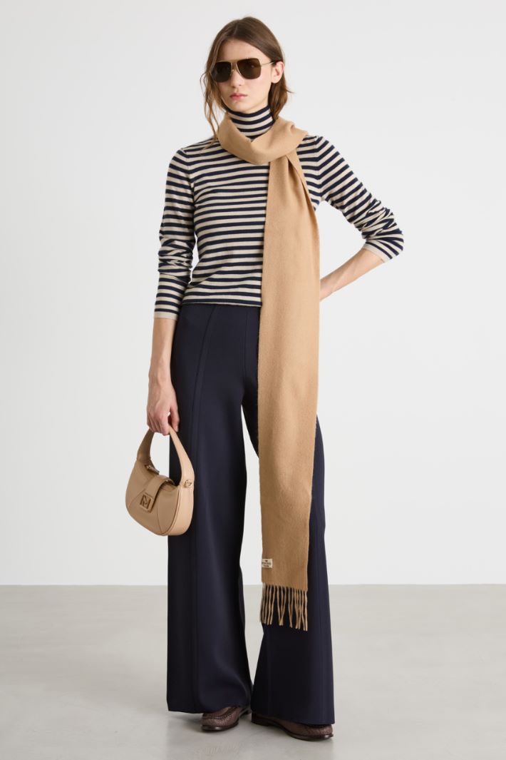 Knit palazzo trousers Intrend