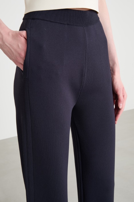Pantalone jogging in maglia